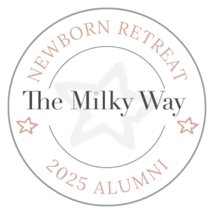 Tampa photographer award from milky way newborn classes 2025
